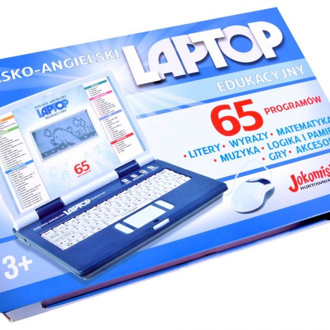 Polsko-anglický výukový notebook 65 funkcí Z3321 – růžová