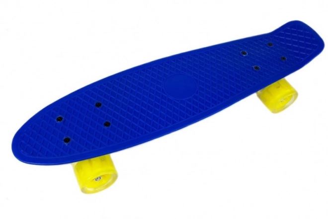 Skateboard se svítícími kolečky