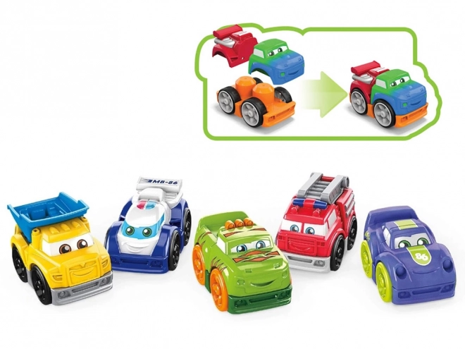 Fisher-Price Mega Blocks rozkládací autíčka