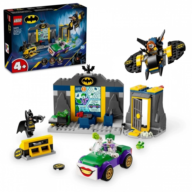 LEGO Super Heroes 76272 Batmanova jeskyně s Batmanem, Batgirl a Jokerem