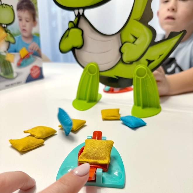Woopie dovednostní hra Hladový dinosaurus