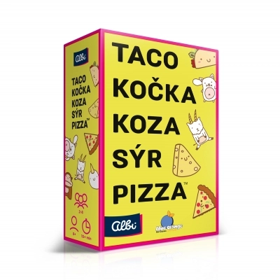 Postřehová hra Taco, Kočka, Koza, Sýr, Pizza