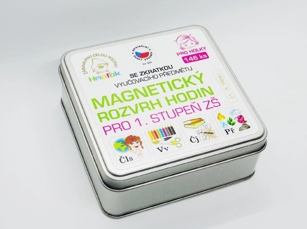 Rozvrh hodin pro 1.stupeň pro holky