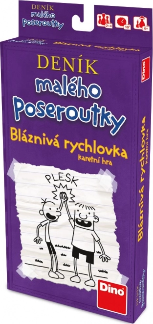 DINO Deník malého poseroutky – Bláznivá rychlovka