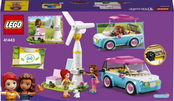 LEGO Friends 41443 Olivia a její elektromobil