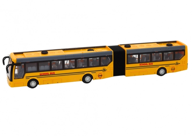 Školní autobus Dálkově ovládaný kloubový RC autobus 1:32 žlutý