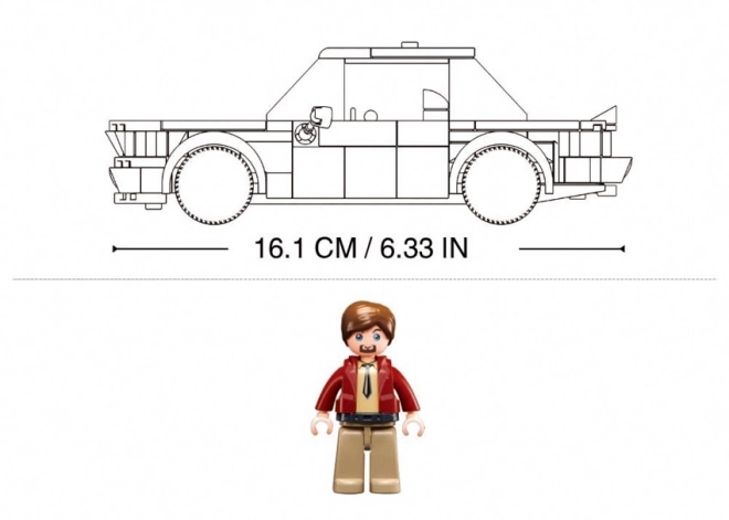 Sluban Model Bricks M38-B1126 Klasický vůz 2002