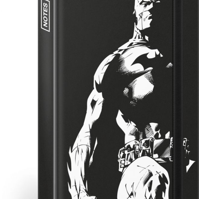 Notes Batman – Dark Knight, linkovaný, 11 × 16 cm