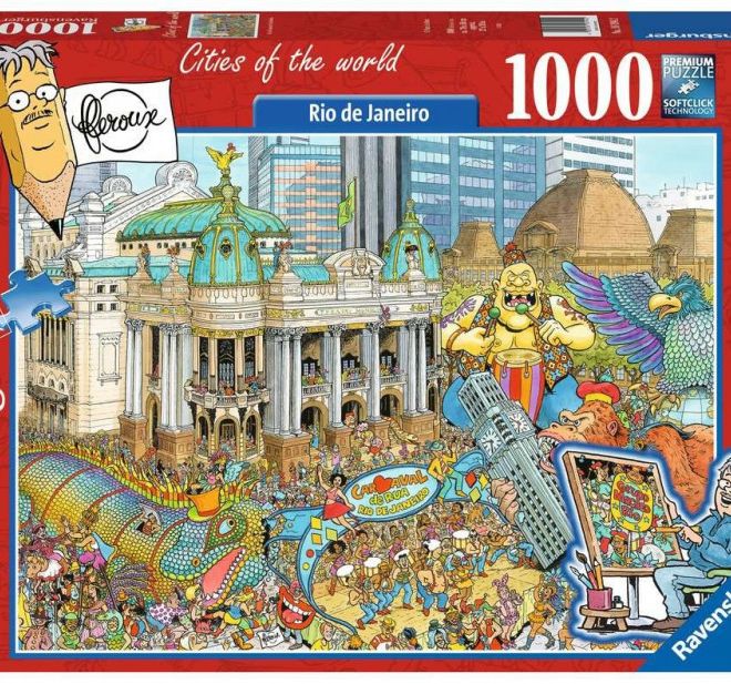 Puzzle 1000 prvků - Rio de Janeiro