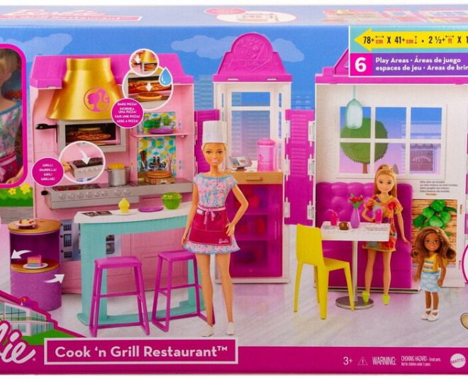 Barbie sada Restaurace s příslušenstvím