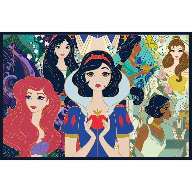 Puzzle 2x200 dílků Okouzlující Disneyho princezny