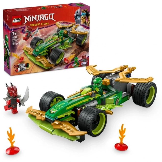 LEGO Ninjago závodní auto Lloyda s pohonem pull-back