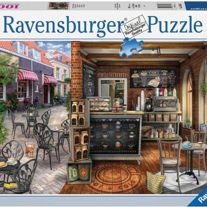 RAVENSBURGER Puzzle Kavárna 1000 dílků