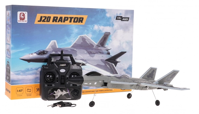 RAPTOR-J20 R/C stíhací letoun