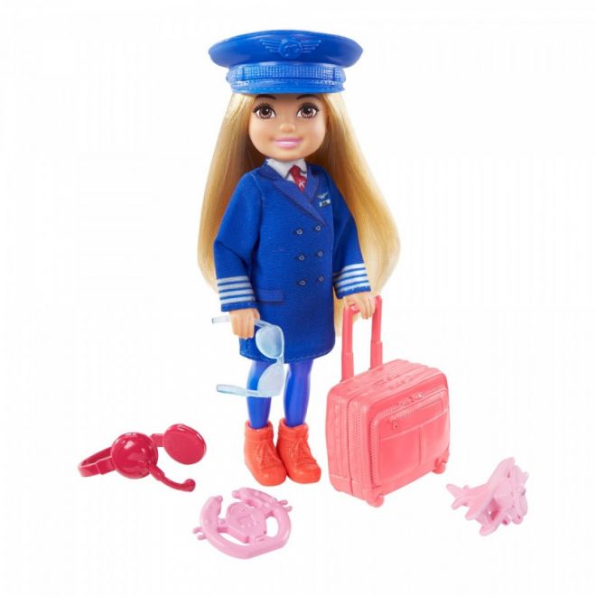 Panenka Barbie Chelsea Career Pilot