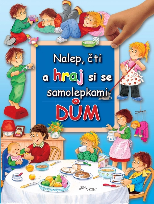 Nalep, čti a hraj si – dům