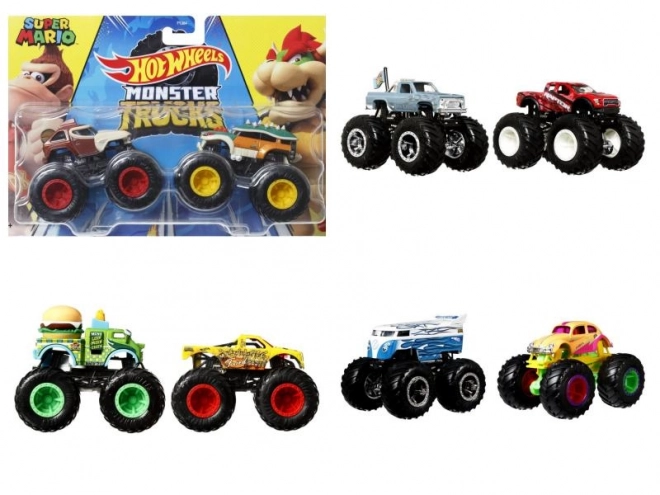 Hot Wheels demoliční souboj monster trucků