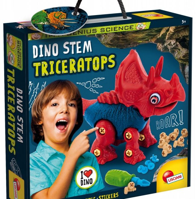 Stavebnice I'm A Genius Dino Steam - Triceratops