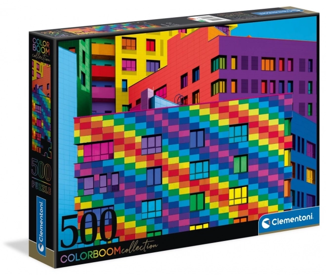 Puzzle ColorBoom čtverce 500 dílků