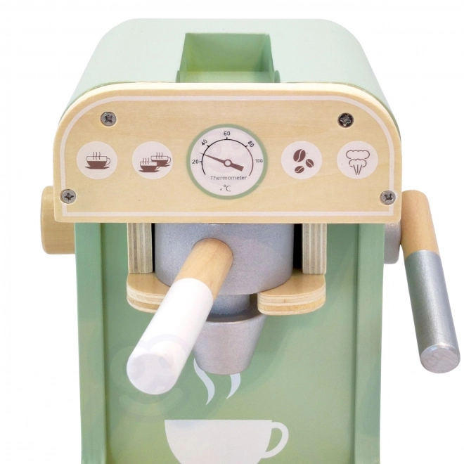 Dřevěná kavárna Woopie Green