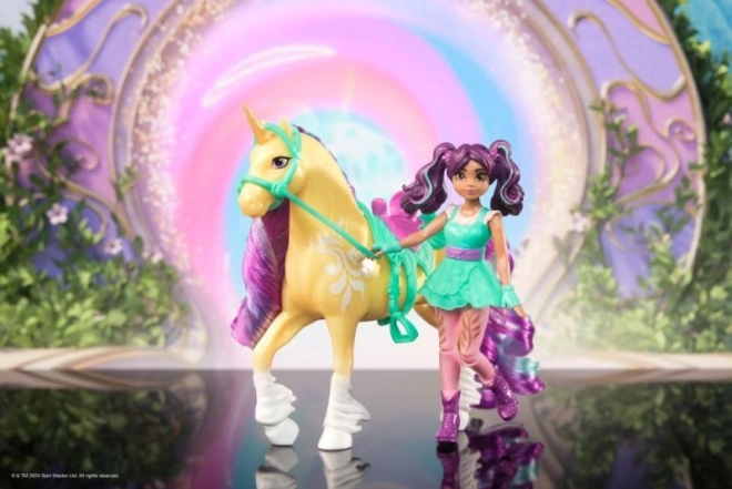 Unicorn academy figurky 11 cm ava a leaf