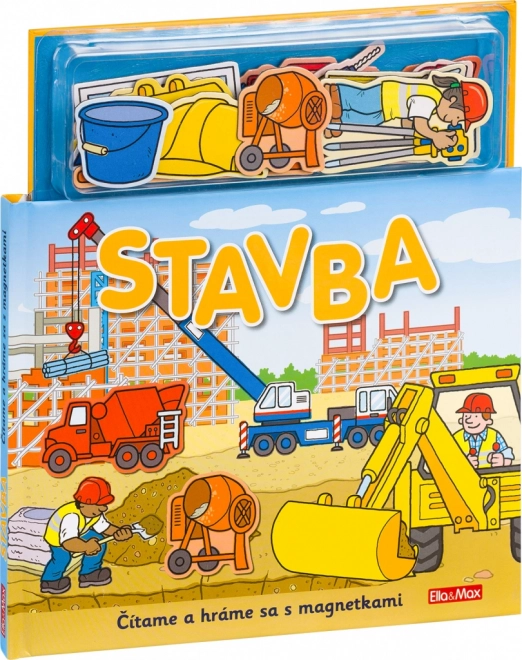 Stavba - Kniha s magnety