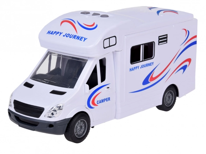 Kempovací auto s realistickými efekty
