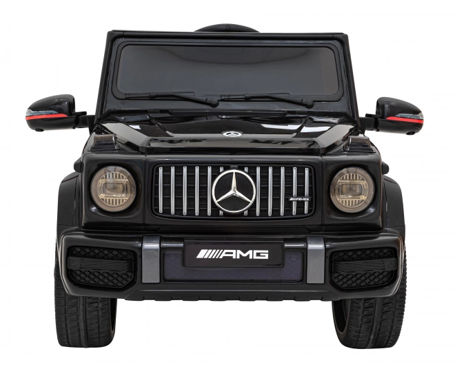 Mercedes AMG G63 pro děti černý + dálkové ovládání + MP3 LED + pomalý start + EVA + pásy