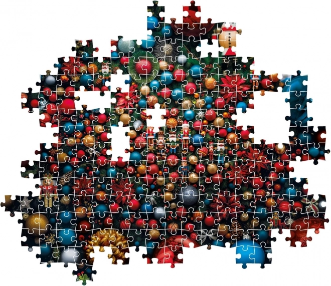 CLEMENTONI Puzzle Impossible: Vánoce 1000 dílků