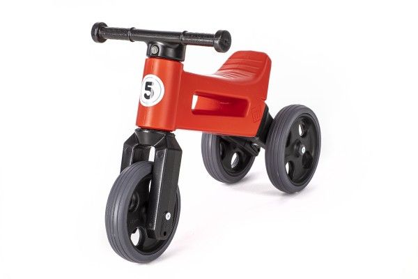 Odrážedlo Funny Wheels Rider Sport 2v1 v krabici – Červené