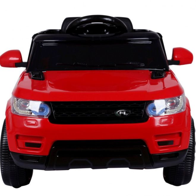 Elektrické autíčko červené + dálkové ovládání + bezpečnostní funkce + MP3 LED