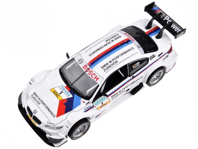 Kovový sportovní model vozu BMW M3 DTM 1:32 s efekty