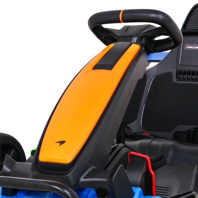 Dětská bateriová motokára McLaren Drift + funkce Drift + sportovní sedadlo + LED světla + pomalý start + EVA