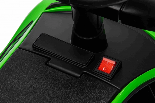 Lamborghini Aventador SV Green Push Ride, Pushher