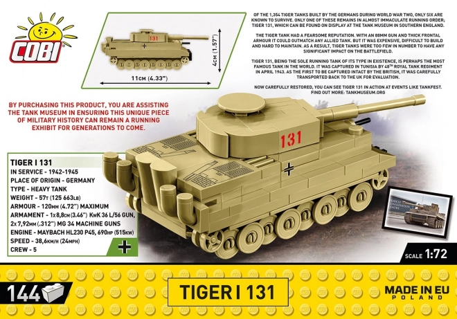 Tiger I 131 podložek