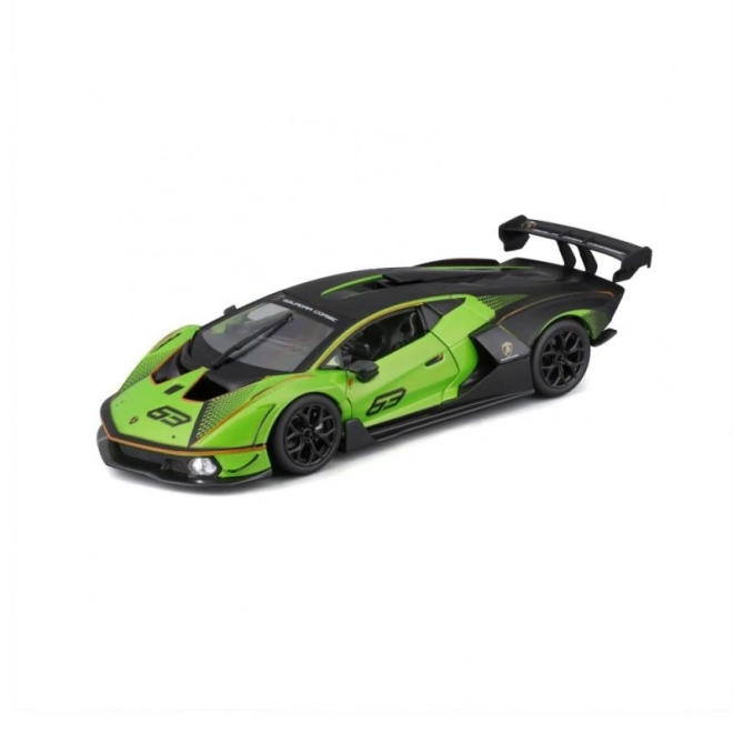 Bburago 1:24 Race Lamborghini Essenza SCV12 Green