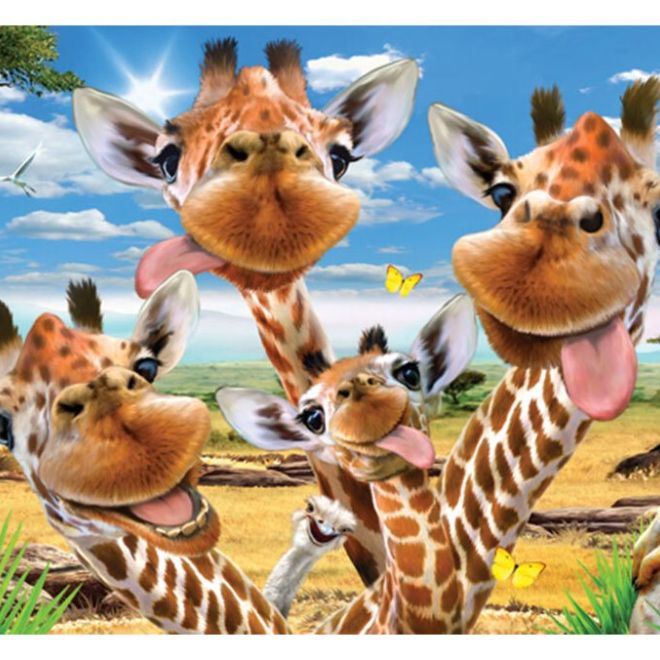 ANATOLIAN Puzzle Žirafí selfie 500 dílků
