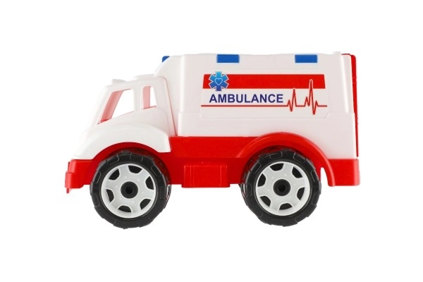 Bílé plastové autíčko ambulance