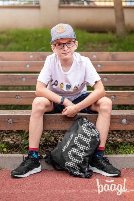 Sáček na přezůvky Skate Ska s logem BAAGL