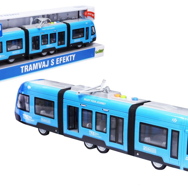 Moderní tramvaj s efekty 44 cm