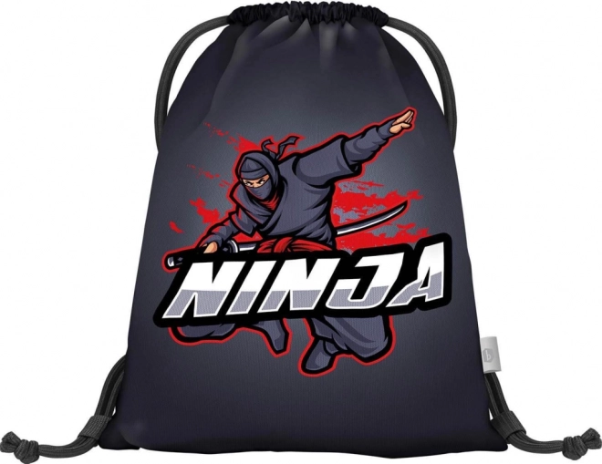 BAAGL SET 3 Ergo Ninja: aktovka, penál, sáček