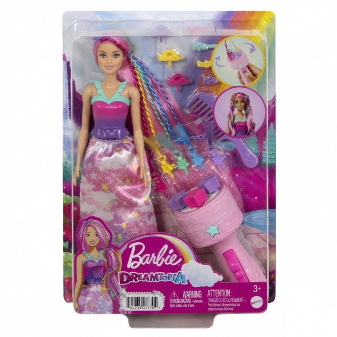 Barbie Dreamtopia Knížecí panenka s barevnými pramínky