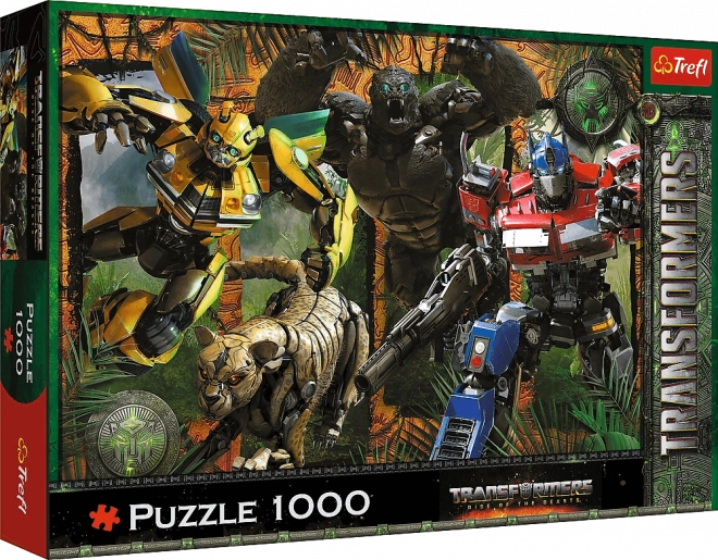 Puzzle 1000 dílků Transformers Povstání bestií