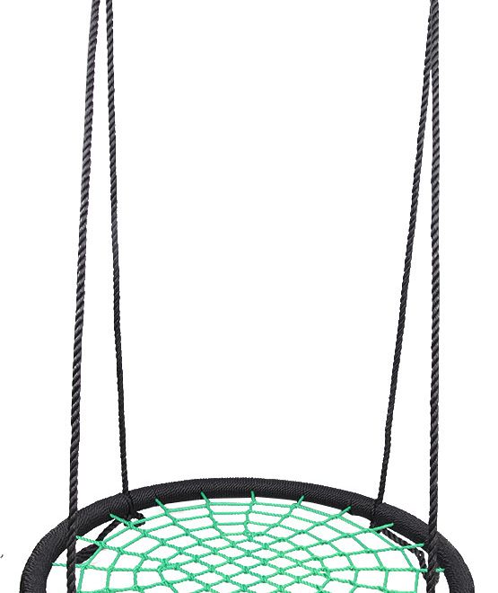 Houpací kruh síť průměr 100 cm - zelený