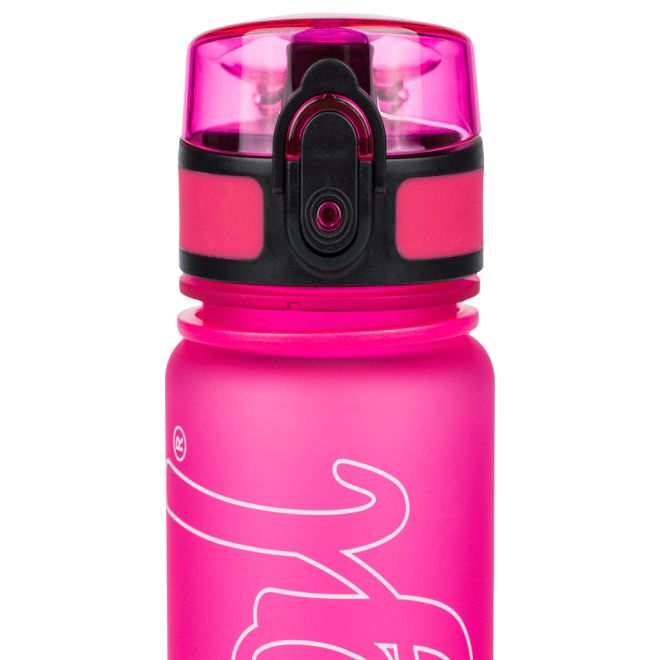 BAAGL Tritanová láhev na pití Logo - růžová