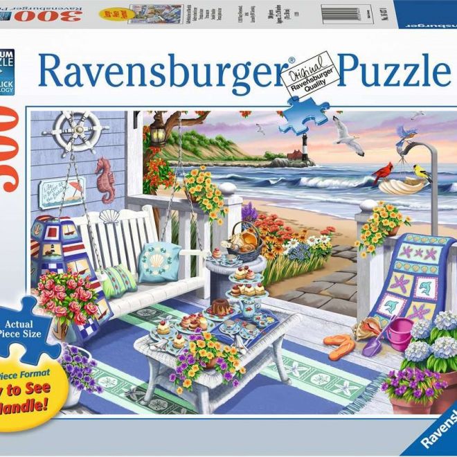 RAVENSBURGER Puzzle Na slunečném pobřeží EXTRA 300 dílků