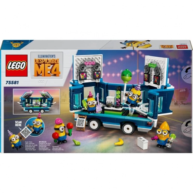 LEGO Minions 75581 Imprezový autobus minionků