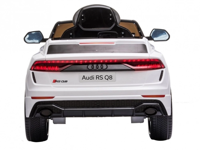 Audi RS Q8 bateriové auto bílé