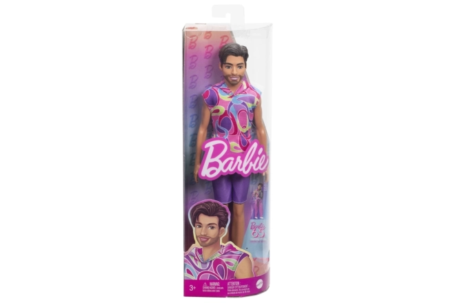 Barbie Model ken - pestrobarevný obleček HRH26 TV