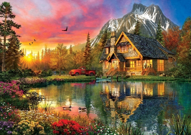 ART PUZZLE Puzzle Čtyři roční období v jednom okamžiku 2000 dílků